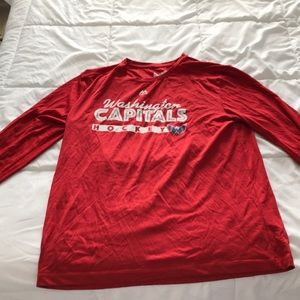 Majestic Washington Capitals long sleeve